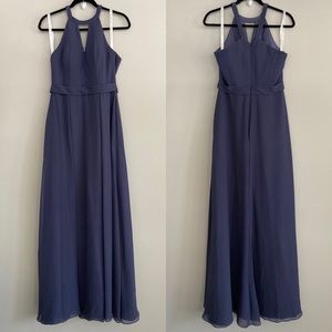AZAZIE Melody Blue Bridesmaid Dress Size A8